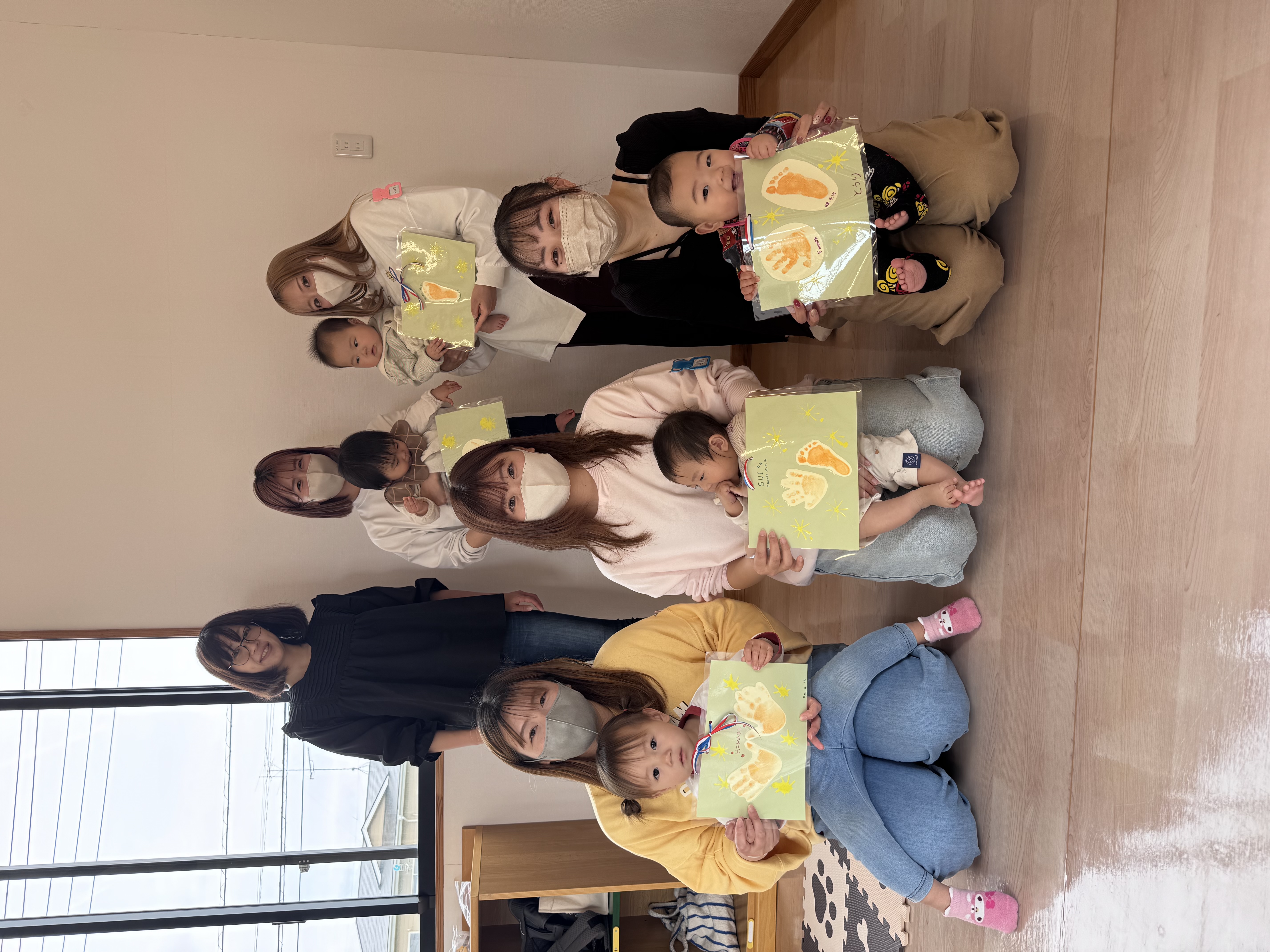 第2回
『手形足形アート』