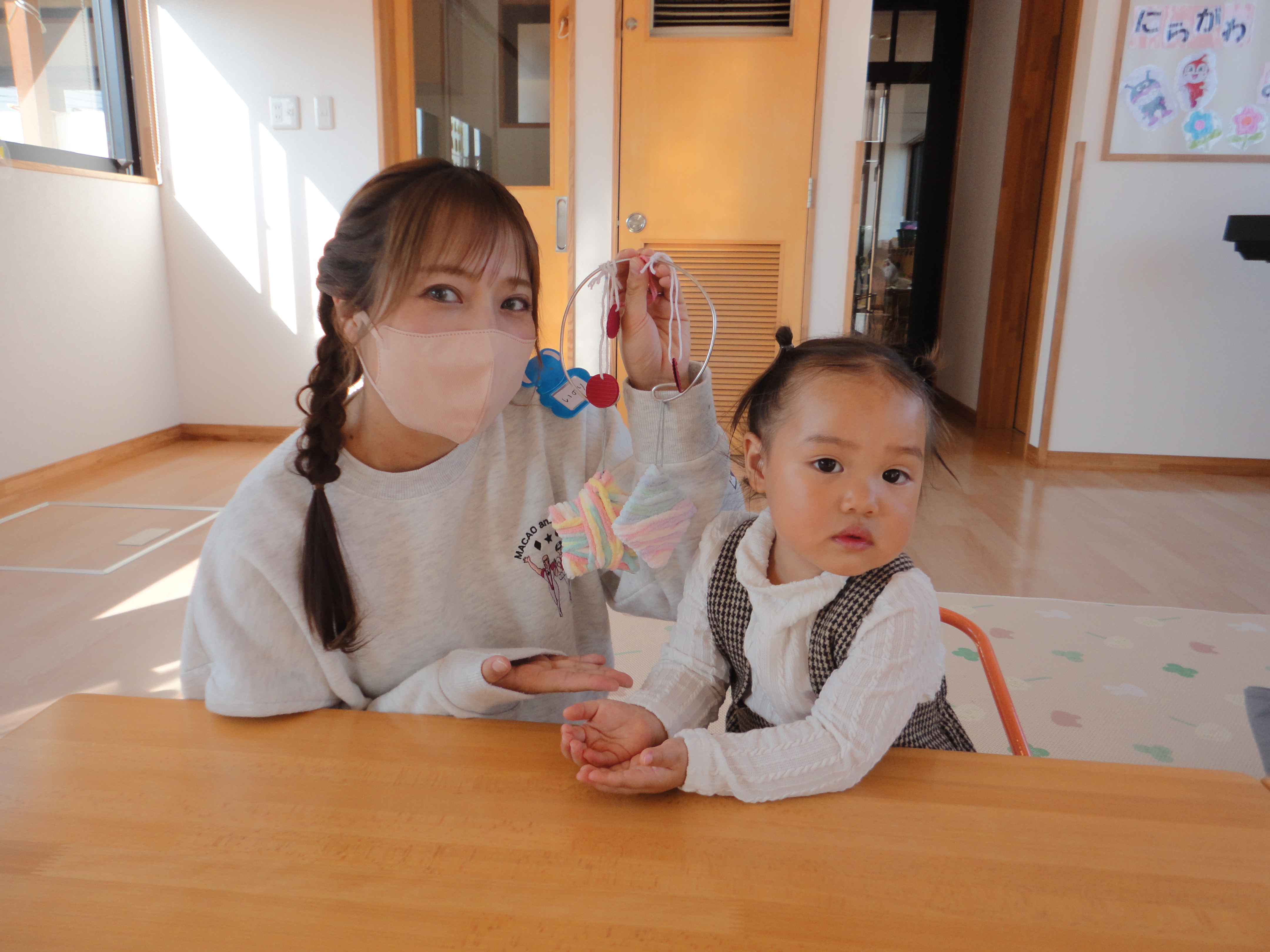 令和６年度
第１３回　「フワフワモビール製作」