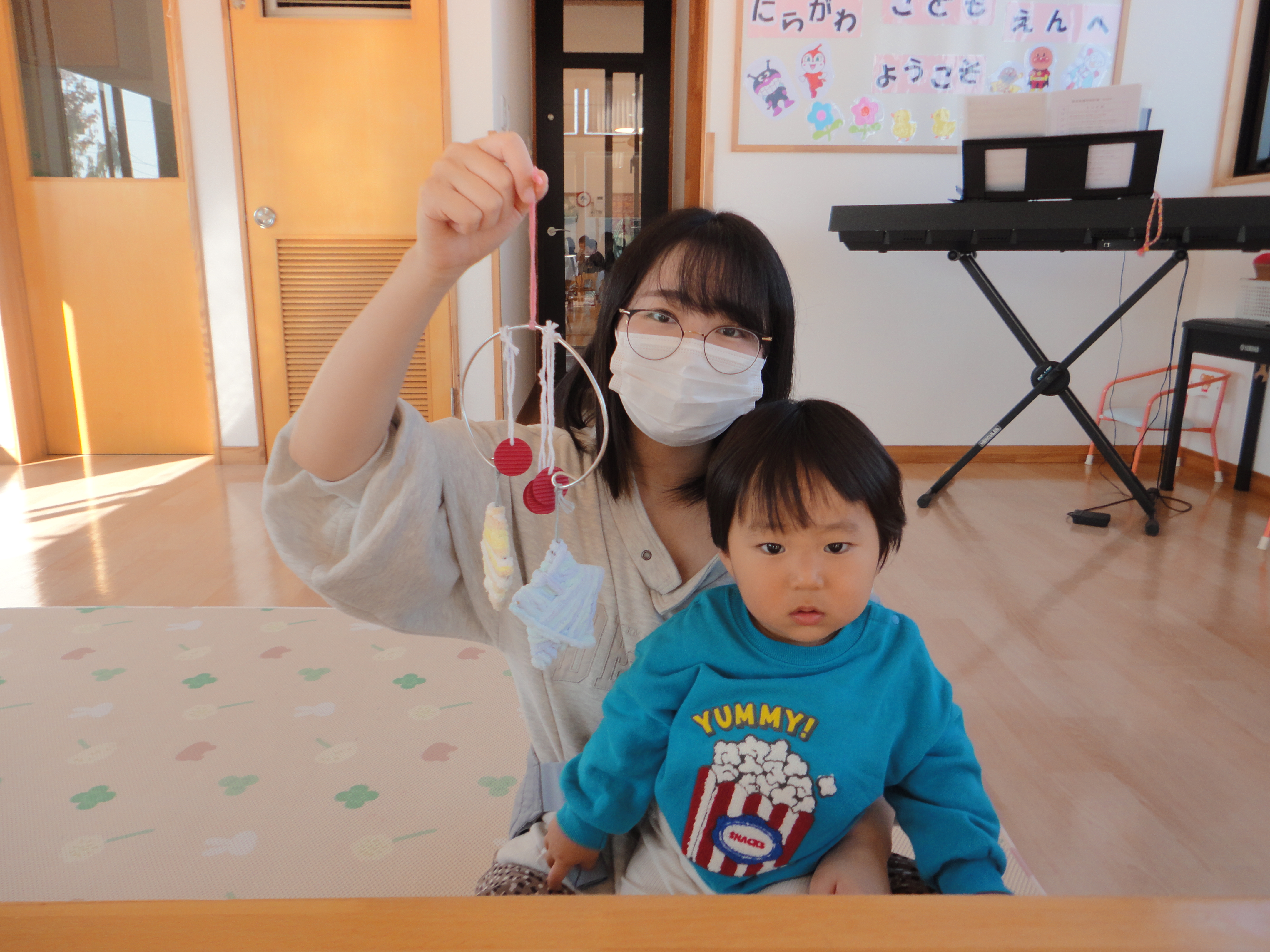 令和６年度
第１３回　「フワフワモビール製作」