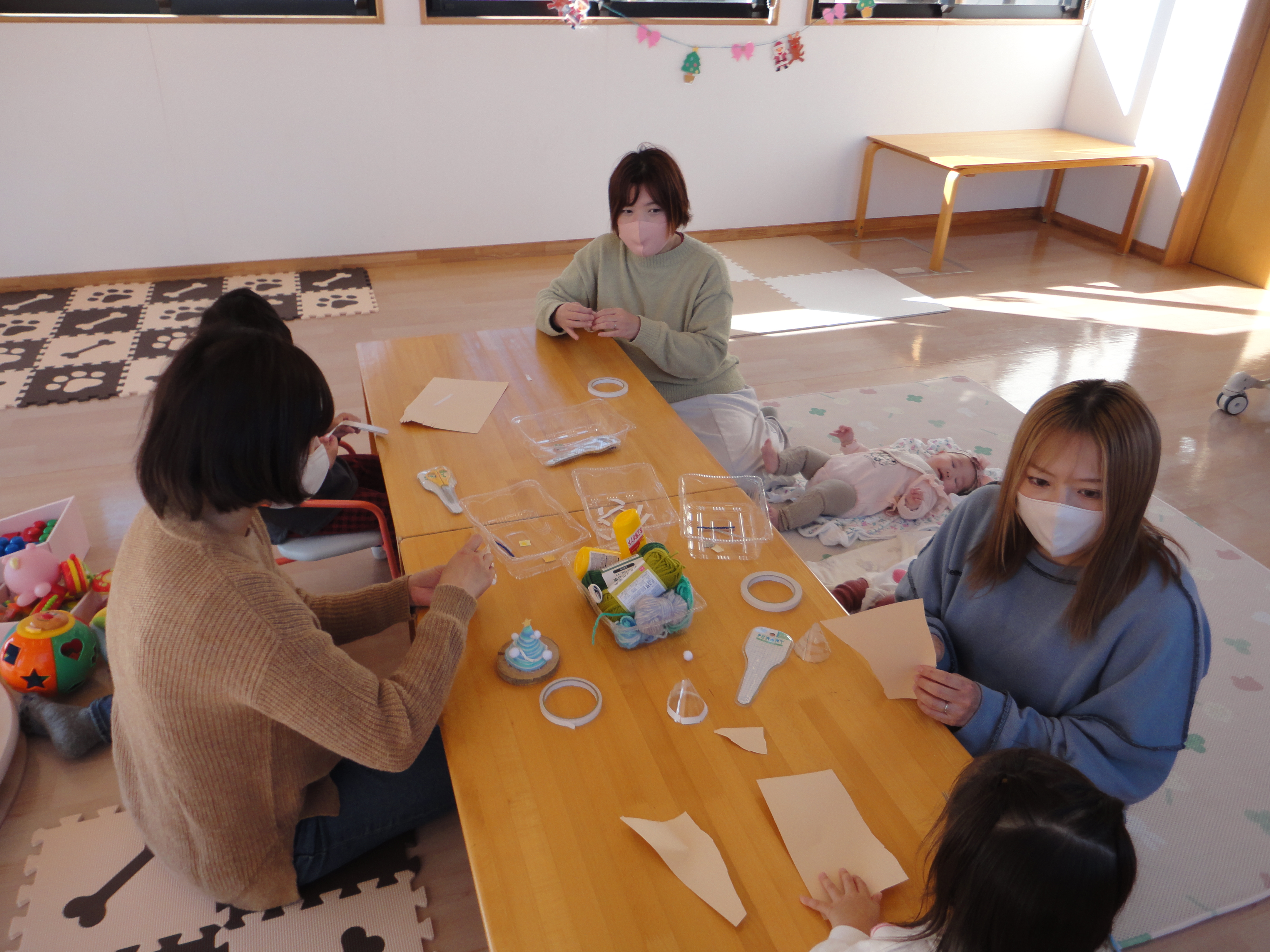 令和７年度
第１２回　「クリスマス製作」